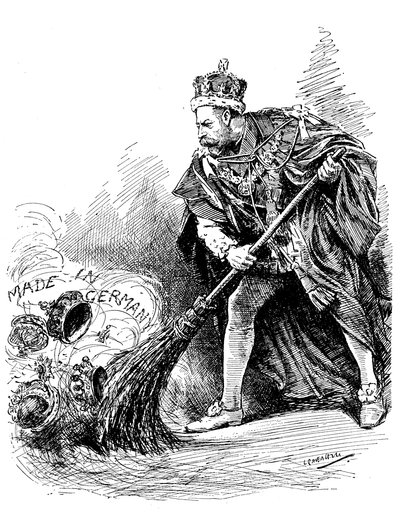 The King Has Done a Popular Act in Abolishing the German Titles Held by Members of His Majesty
